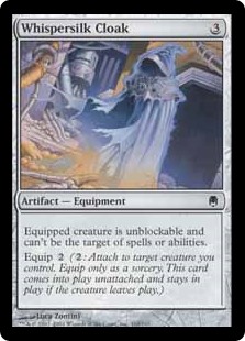 (image for) Whispersilk Cloak (Foil)