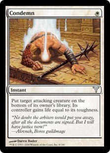 (image for) Condemn (Foil)