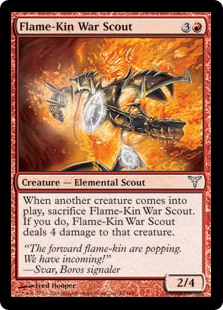 (image for) Flame-Kin War Scout (Foil)