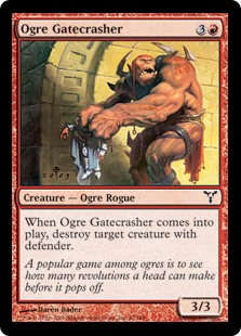 (image for) Ogre Gatecrasher (Foil)