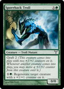 (image for) Sporeback Troll (Foil)