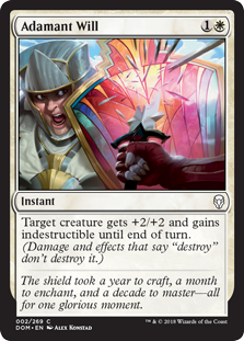 (image for) Adamant Will (Foil)