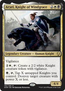 (image for) Aryel, Knight of Windgrace (Foil)