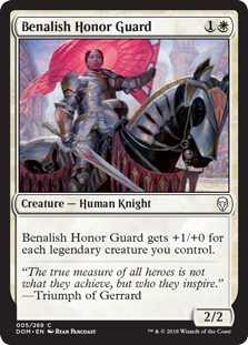 (image for) Benalish Honor Guard (Foil)