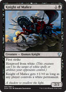 (image for) Knight of Malice (Foil)