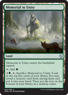(image for) Memorial to Unity (Foil)