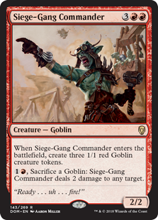 (image for) Siege-Gang Commander (Foil)