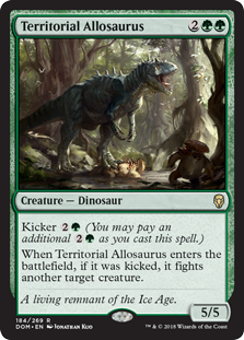 (image for) Territorial Allosaurus (Foil)