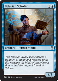 (image for) Tolarian Scholar (Foil)