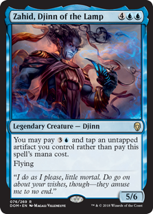 (image for) Zahid, Djinn of the Lamp (Foil)