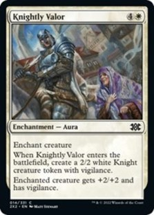 (image for) Knightly Valor (Foil)