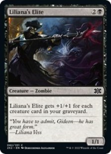 (image for) Liliana's Elite (Foil)