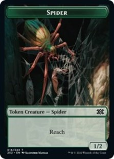 (image for) Spider // Soldier Double-sided Token