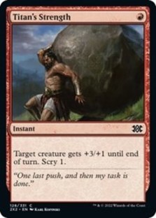 (image for) Titan's Strength (Foil)