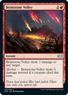 (image for) Brimstone Volley (Foil)