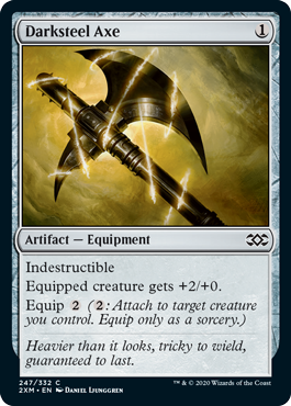 (image for) Darksteel Axe (Foil)