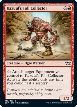 (image for) Kazuul's Toll Collector (Foil)