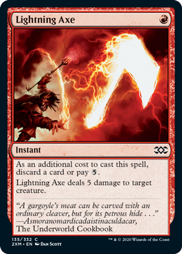 (image for) Lightning Axe (Foil)