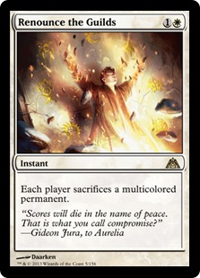 (image for) Renounce the Guilds