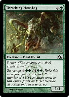 (image for) Thrashing Mossdog
