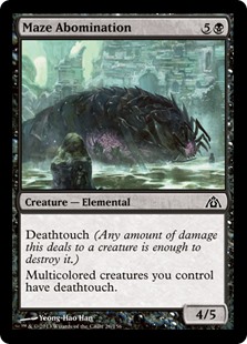 (image for) Maze Abomination (Foil)