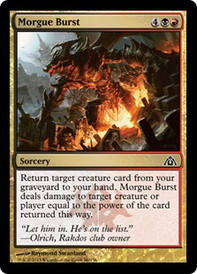 (image for) Morgue Burst (Foil)