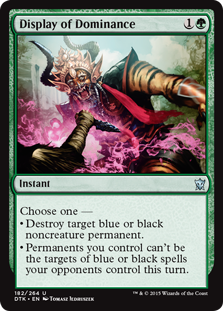 (image for) Display of Dominance