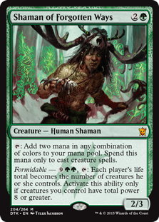 (image for) Shaman of Forgotten Ways