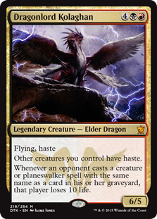 (image for) Dragonlord Kolaghan (Foil)