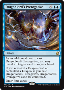 (image for) Dragonlord's Prerogative (Foil)