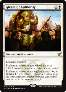 (image for) Gleam of Authority (Foil)