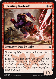 (image for) Sprinting Warbrute (Foil)