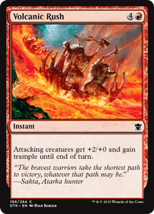 (image for) Volcanic Rush (Foil)