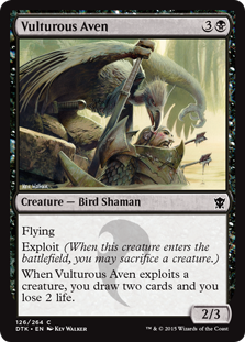 (image for) Vulturous Aven (Foil)