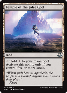 (image for) Temple of the False God