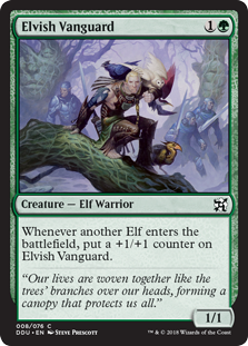 (image for) Elvish Vanguard