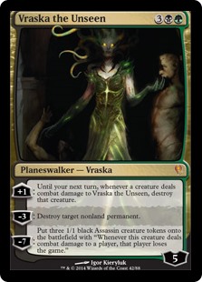 (image for) Vraska the Unseen
