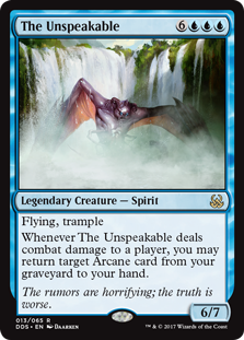 (image for) The Unspeakable