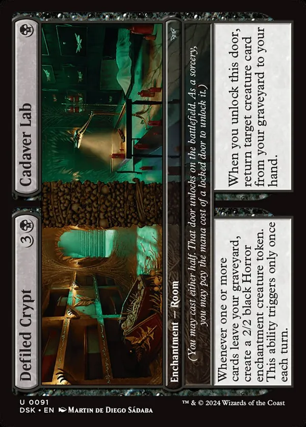(image for) Defiled Crypt // Cadaver Lab (Foil)
