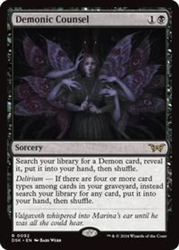 (image for) Demonic Counsel (Foil)