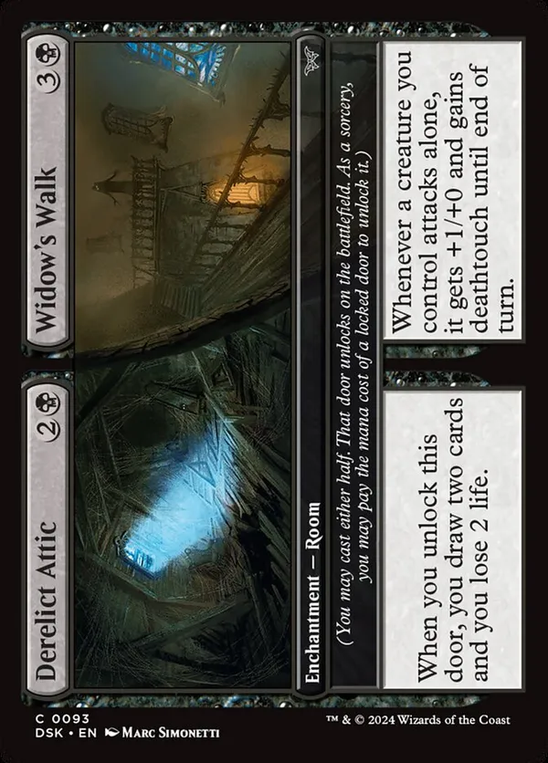 (image for) Derelict Attic // Widow's Walk (Foil)