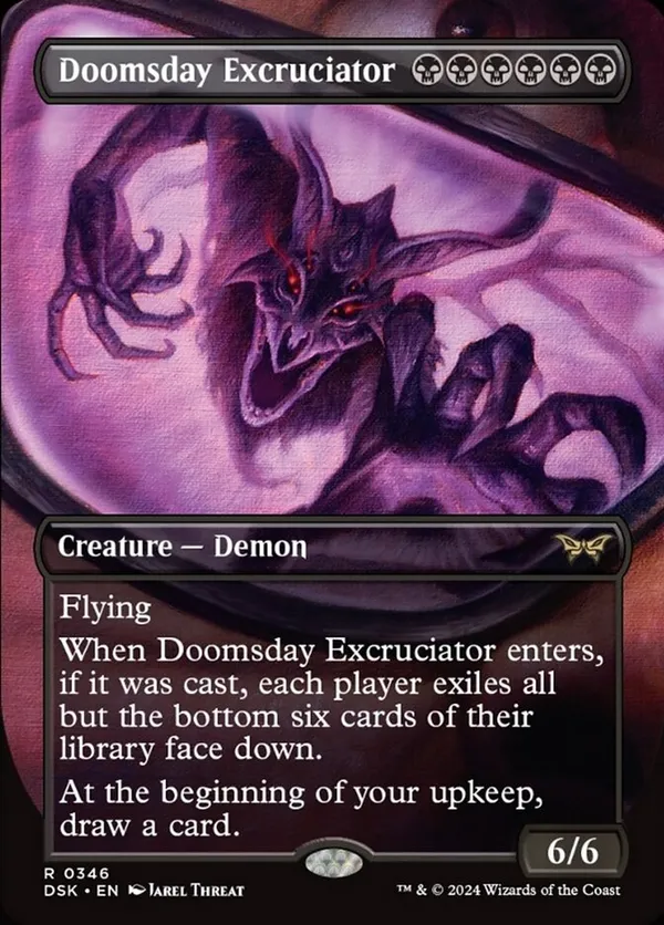 (image for) Doomsday Excruciator (Borderless) (Foil)