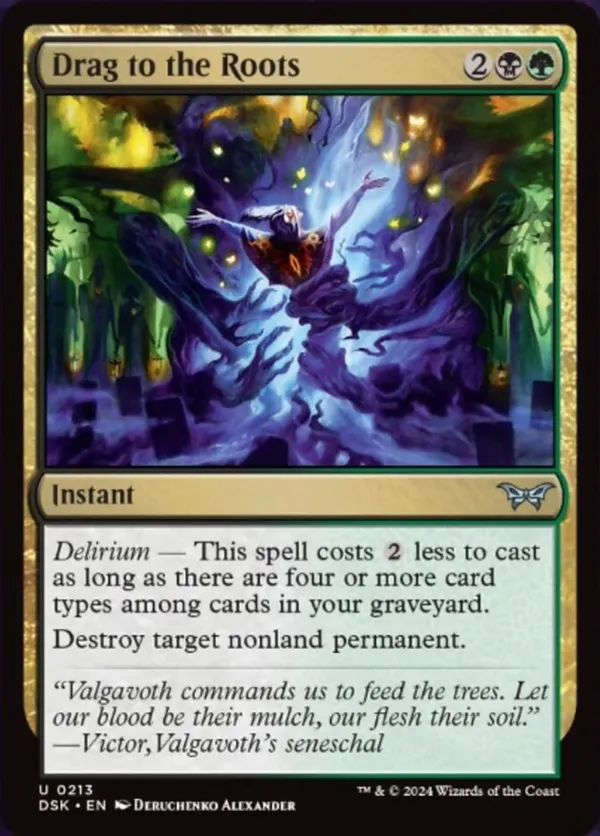(image for) Drag to the Roots (Foil)