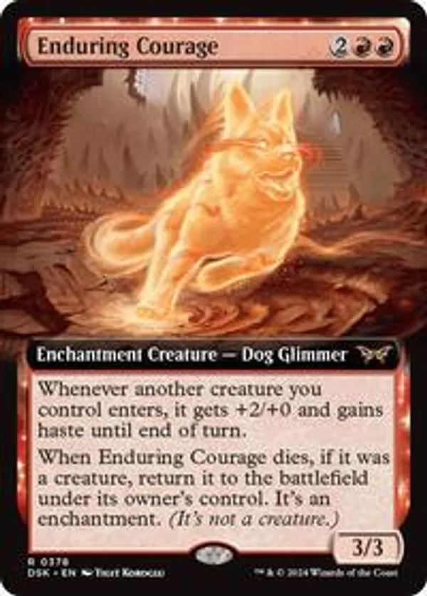 (image for) Enduring Courage (Extended Art) (Foil)