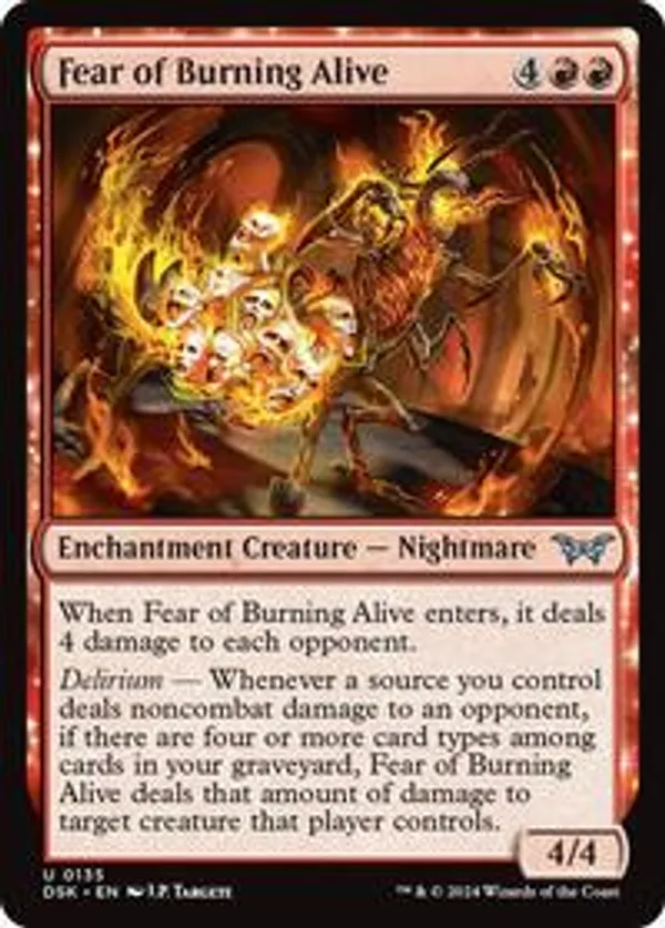 (image for) Fear of Burning Alive