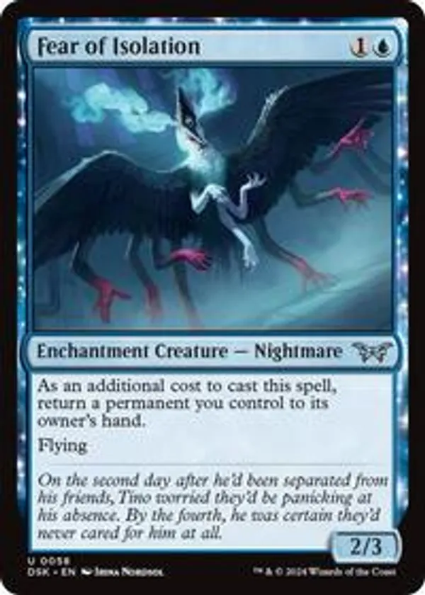 (image for) Fear of Isolation (Foil)