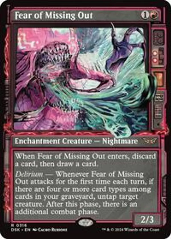 (image for) Fear of Missing Out (Foil)