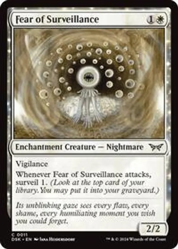(image for) Fear of Surveillance (Foil)