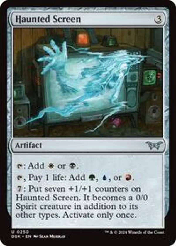 (image for) Haunted Screen (Foil)