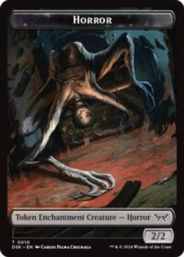 (image for) Horror // Copy Double-Sided Token